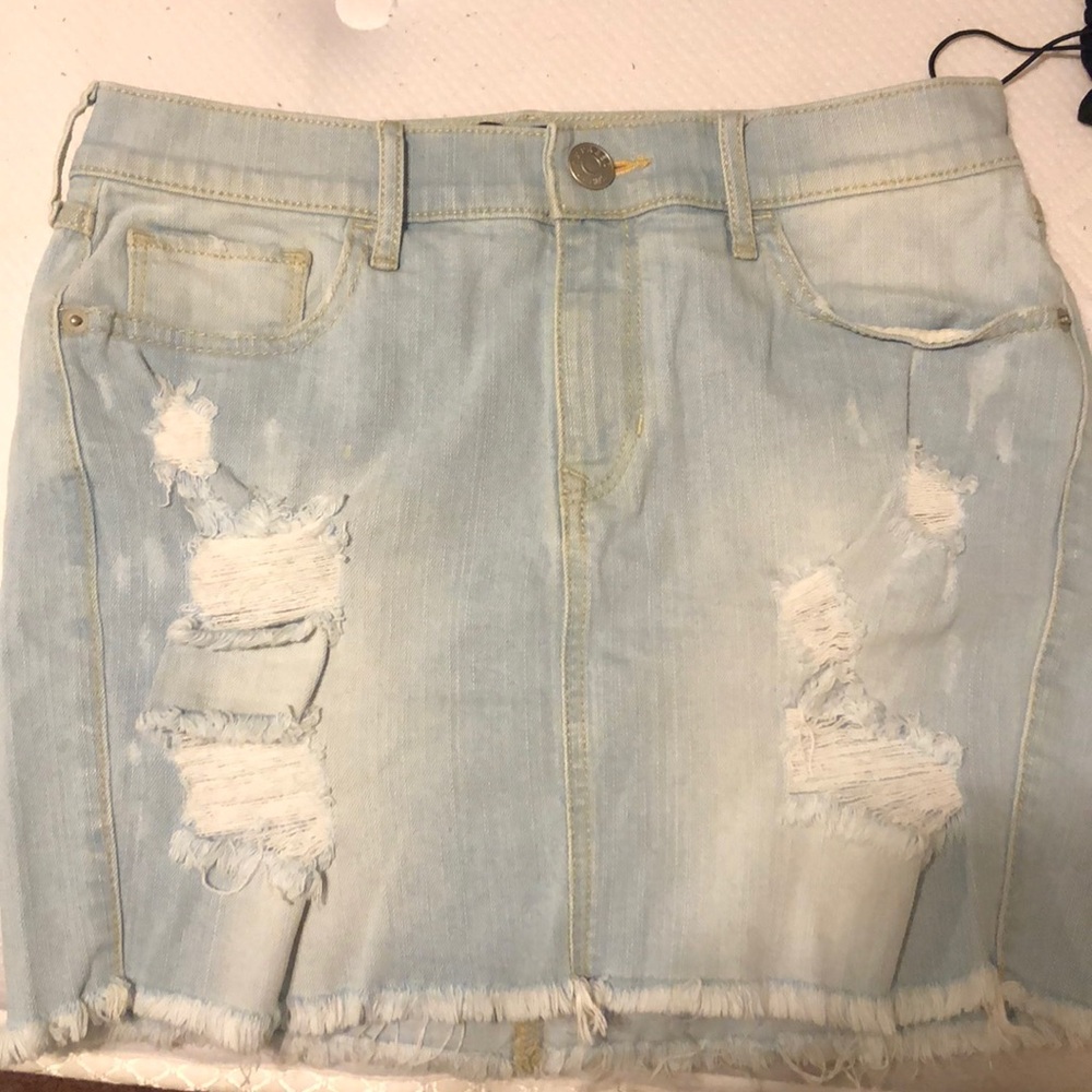 Express Jean Skirt